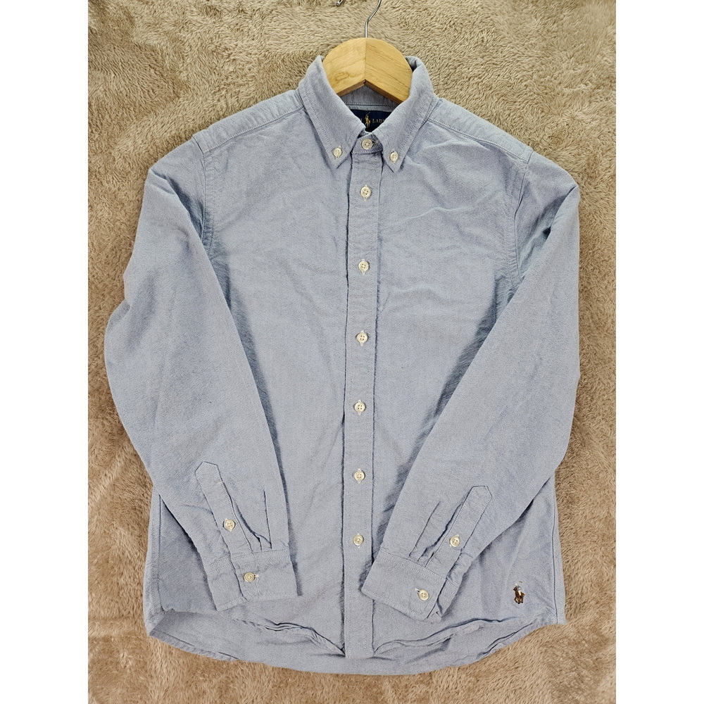 Ralph Lauren Oxford Shirt 100% Cotton Button-down Boys Size L (14-16) - Picture 5 of 10